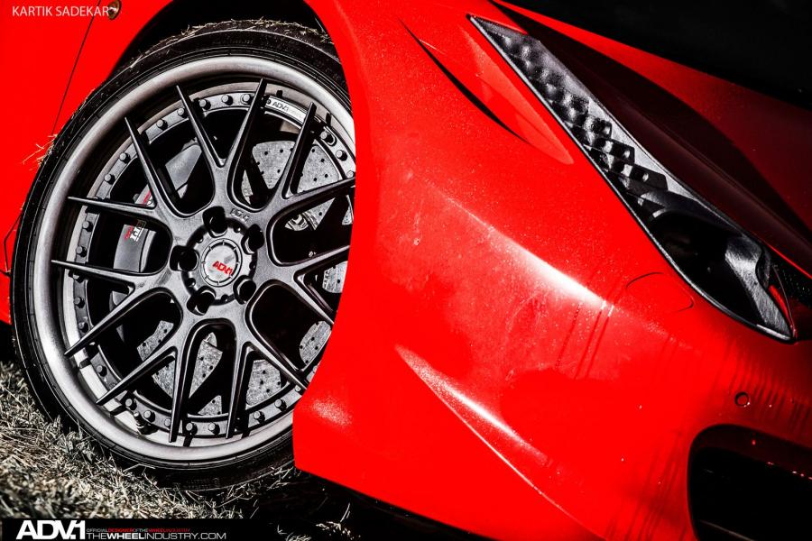  Ferrari 458 Italia on ADV.1 Wheels (ADV7TSSL) 2015 года  (фото 15 из 16)